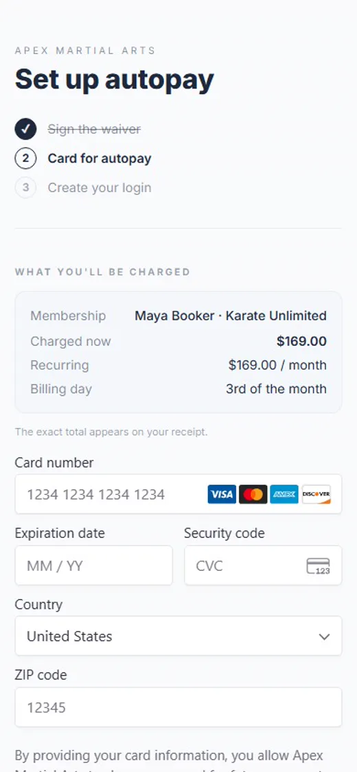 Step 7: Tap Add a payment method