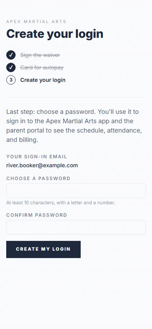 Step 9: Tap Save card